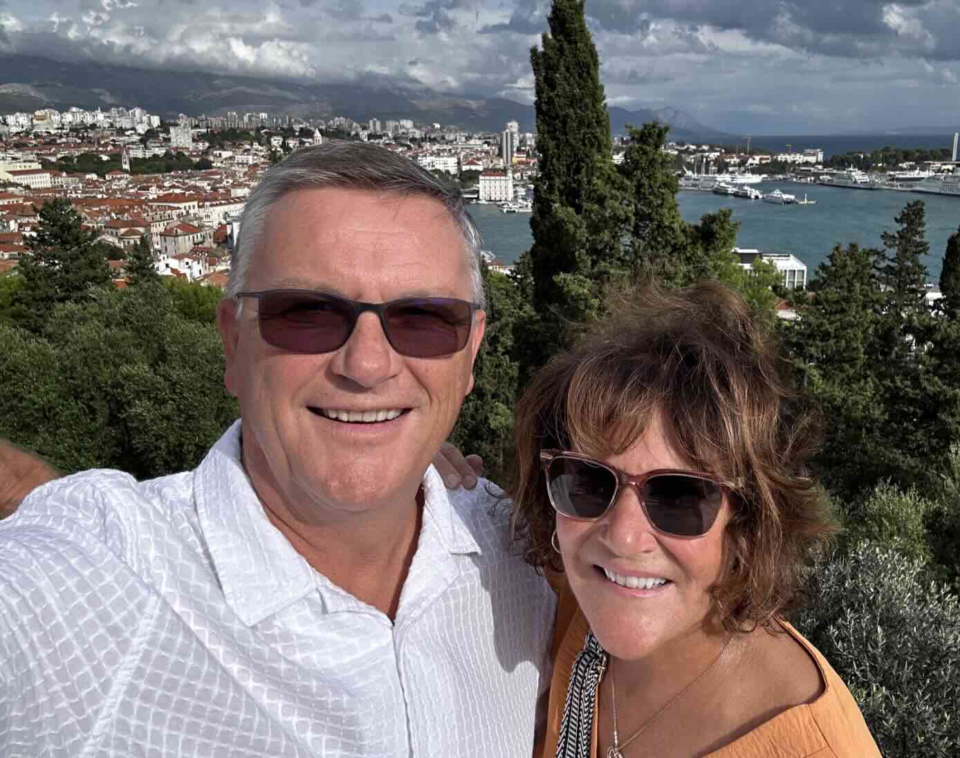 Gordon and Debbie in 2024