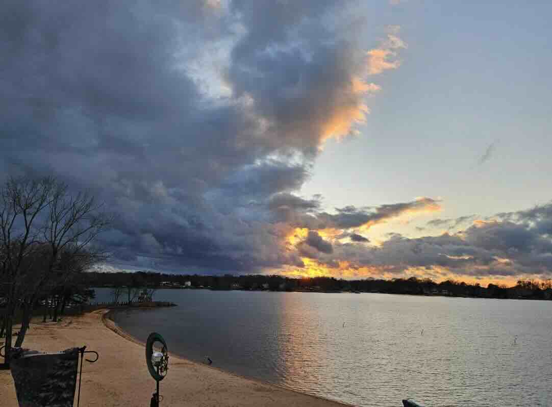 Sunset with colors